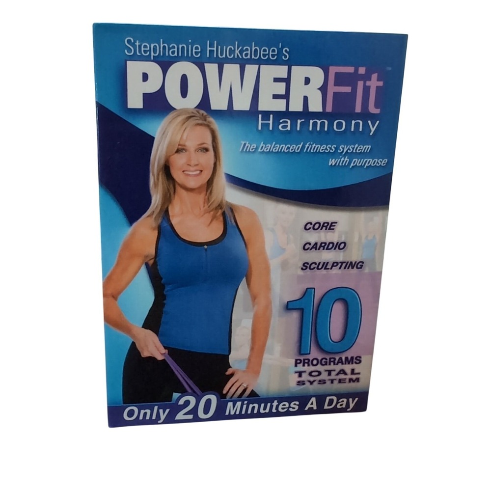 Stephanie Huckabee's Power Fit Harmony 10 Programs Health Fitness